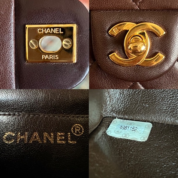 SOLD-on payment plan**Chanel Classic Vintage Mini Square Brown Single Flap Bag - Picture 10 of 10